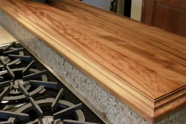 Iroko Raised Bar San Diego - The Countertop Company